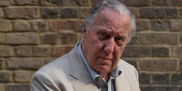 Frederick Forsyth British thriller author portrait photograph professional
