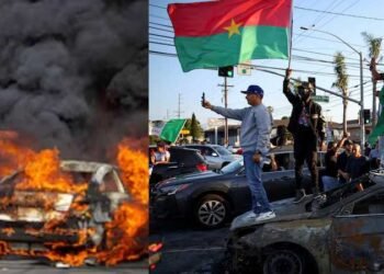 अमेरिका हिंसा लॉस एंजिलिस नेशनल गार्ड तैनाती सैनिक सुरक्षा व्यवस्था