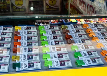 KR709 game winning ticket showing lottery numbers and prize verification details