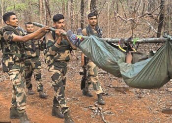 ऑपरेशन ब्लैक फॉरेस्ट अबूझमाड़ जंगल एरियल व्यू ड्रोन फोटोग्राफी