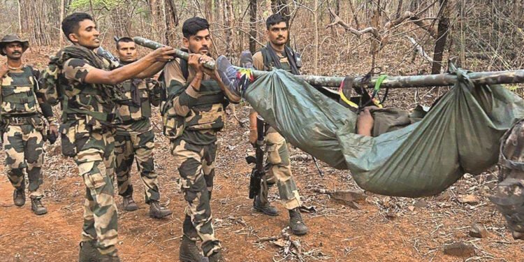 ऑपरेशन ब्लैक फॉरेस्ट अबूझमाड़ जंगल एरियल व्यू ड्रोन फोटोग्राफी